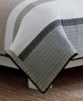 Thumbnail for your product : Nautica Tideway Cotton Woven Reversible Quilt, Twin - White/Blue/Taupe