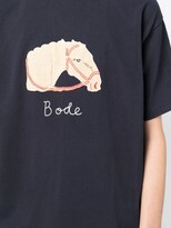 Thumbnail for your product : Bode embroidered logo T-shirt