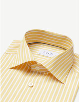 Thumbnail for your product : Eton Striped contemporary-fit cotton shirt
