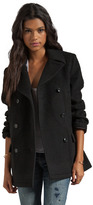 Thumbnail for your product : Alexander Wang T by Pilly Wool Felt Peacoat