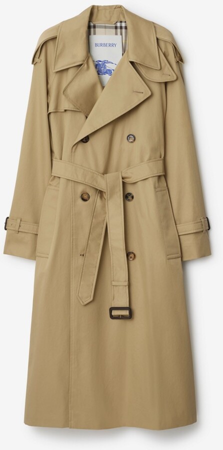 Burberry Long Castleford Trench Coat Size: 0