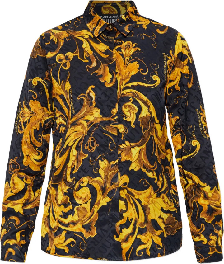 Versace Jeans Couture Baroque-Print Shirt