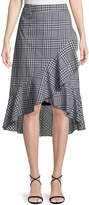 Thumbnail for your product : Trina Turk Nikita Picnic Plaid Wrap Ruffle Skirt