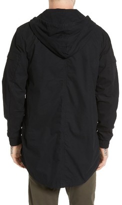Zanerobe Men's Shade Longline Hooded Jacket