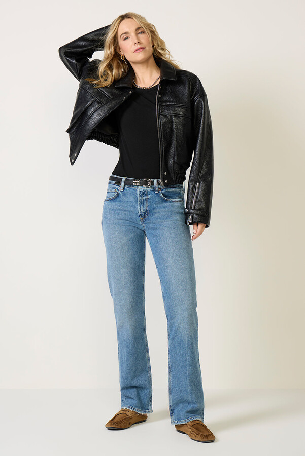 AGOLDE Low Rise Slim Jeans