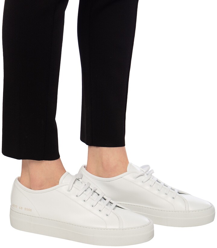 Common Projects 'Tournament' Sneakers Women's White - ShopStyle