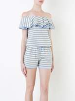 Thumbnail for your product : GUILD PRIME striped off-shoulder top