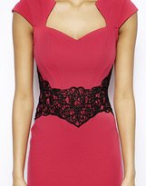 Thumbnail for your product : Lipsy Lace Panel Body-Conscious Dress