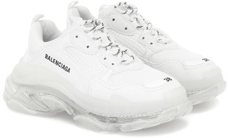 balenciaga shoes all white