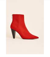 Thumbnail for your product : Dynamite Ankle Boot With Cone Heel - FINAL SALE RED