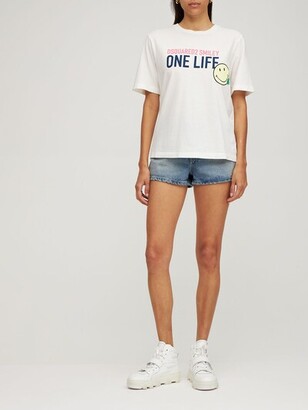 DSQUARED2 One Life & Smiley printed t-shirt