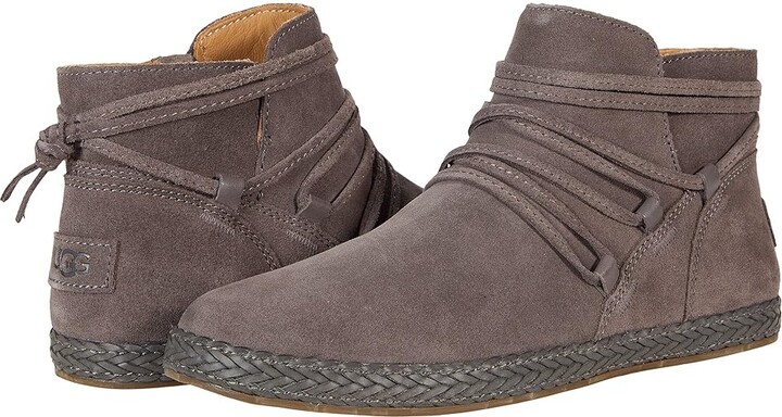 UGG Rianne Low (Thunder Cloud Suede) Women's Shoes - ShopStyle Ankle Boots