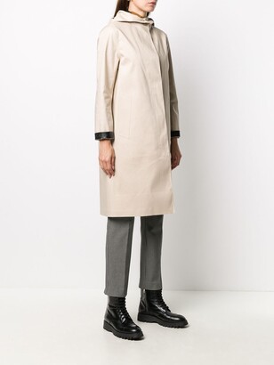 MACKINTOSH Contrasting Cuffs Trench Coat