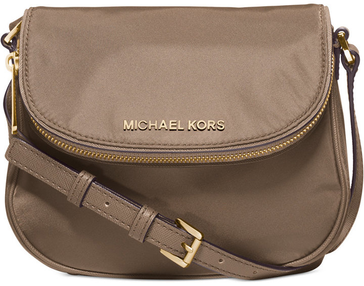 MICHAEL Michael Kors Bedford Nylon Flap Crossbody ShopStyle Shoulder Bags