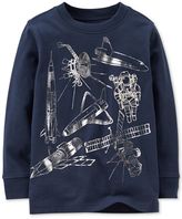 Thumbnail for your product : Carter's Little Boys' Graphic Long Sleeve Tee