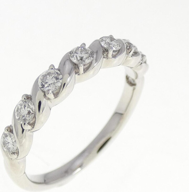 Vendome Aoyama Platinum Band Ring (Pre-Owned)