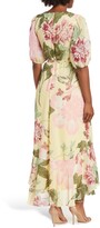 Thumbnail for your product : Gabby Skye Elbow Sleeve Surplice Neck Maxi Dress