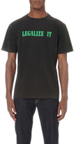 Thumbnail for your product : Palm Angels Legalize it cotton-jersey t-shirt
