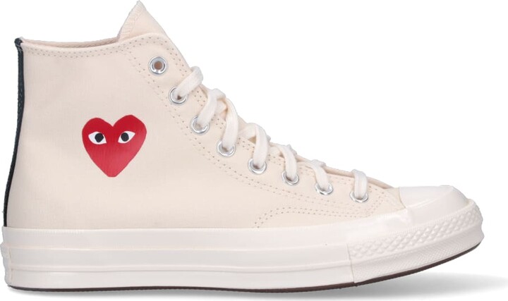 Comme des Garçons PLAY High Top converse Chuck 70 Sneakers