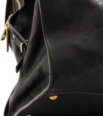 Saint Laurent Chyc Cabas Tote Leather Medium - ShopStyle