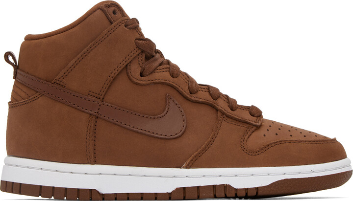dunk high premium brown
