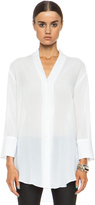 Thumbnail for your product : Helmut Lang Mist Oversized Viscose Button Down