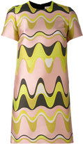 Thumbnail for your product : Emilio Pucci jacquard triangle print shift dress