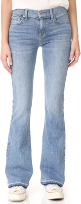 7 For All Mankind Ali Flare Jeans with Released Cuffs