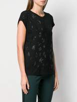 Thumbnail for your product : Karl Lagerfeld Paris rhinestone branded T-shirt