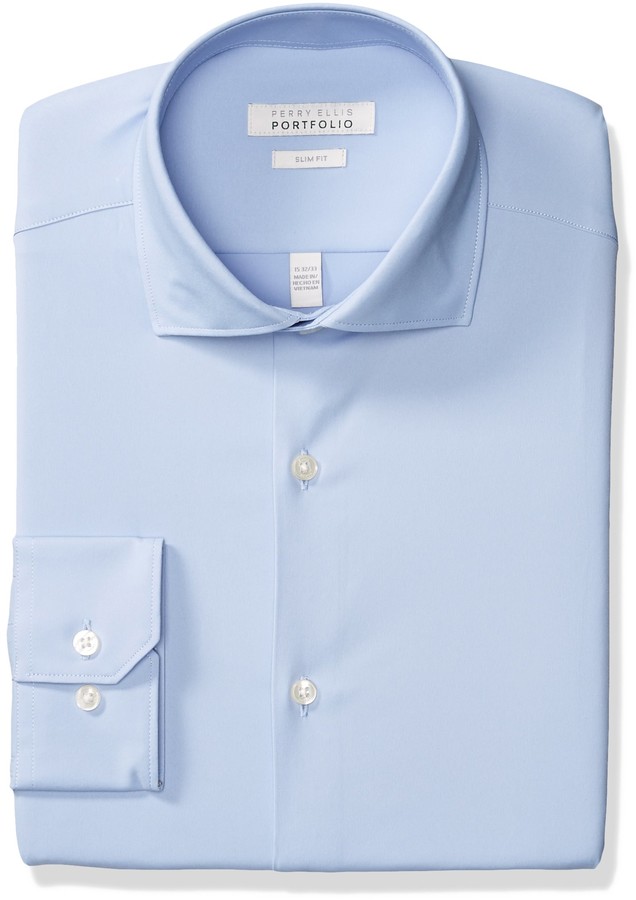 perry ellis performance dress shirt