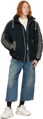 Diesel Navy Eric Down Jacket - ShopStyle 