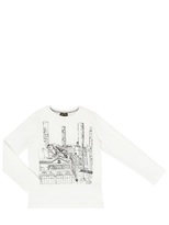 Thumbnail for your product : Roberto Cavalli Embroidered Cotton T-Shirt