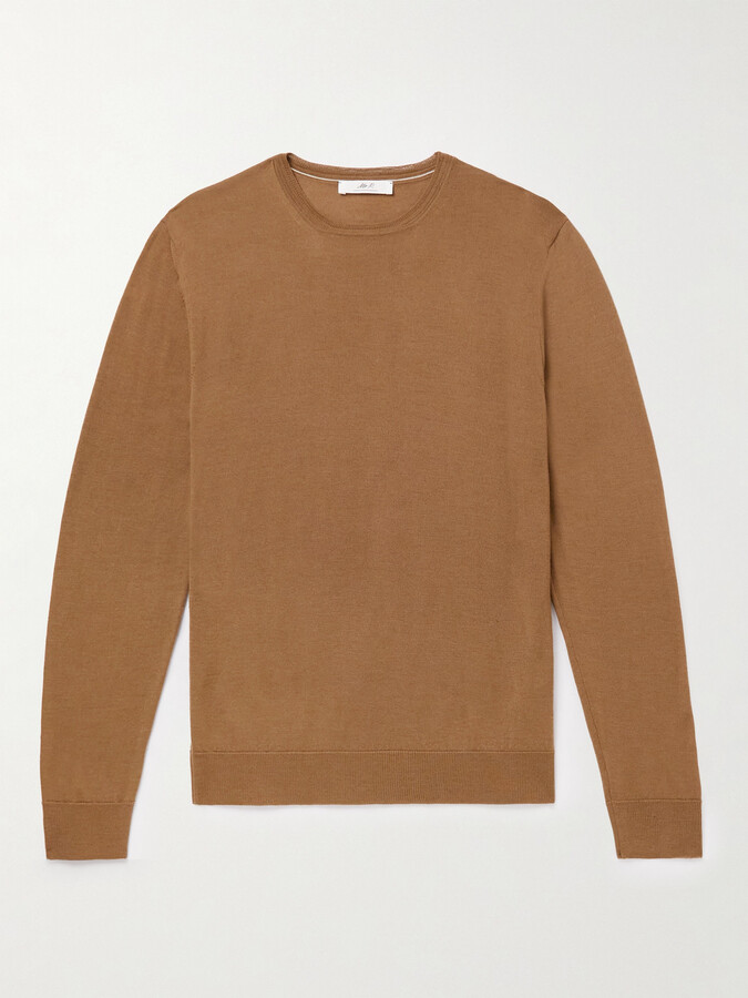 Mr P. SlimFit Merino Wool Sweater ShopStyle
