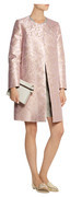Mary Katrantzou Metallic jacquard coat