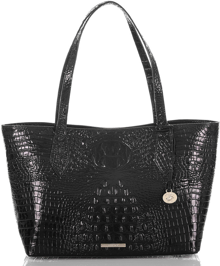 brahmin duxbury weekender travel bag pecan