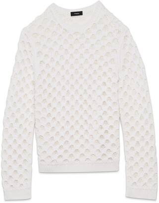 Theory Texture Crewneck Sweater