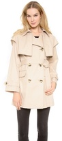 Thumbnail for your product : DKNY Long Sleeve Trench Coat