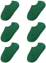 Thumbnail for your product : uxcell Woen Low Cut Silicone Heel Grip No Show Boat Socks 6 Pairs