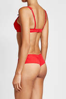 Thumbnail for your product : Chantal Thomass Mesh Thong with Satin