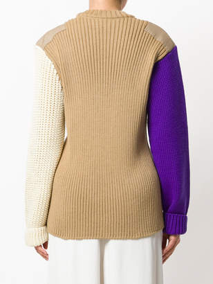 Calvin Klein colour block jumper