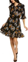 Thumbnail for your product : Jason Wu Tie Neck Silk Dress