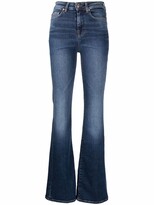 Thumbnail for your product : 7 For All Mankind High Waisted Flared Jeans