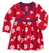 Thumbnail for your product : Tea Collection 'Schneeglöckchen' Long Sleeve Wrap Dress (Baby Girls)