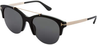 tom ford women's adrenne 55mm sunglasses
