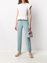 Thumbnail for your product : Emporio Armani High-Rise Straight Leg Trousers