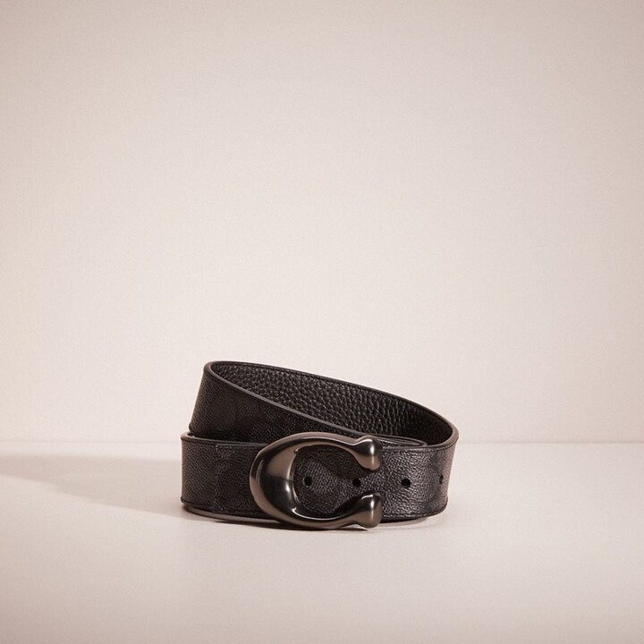 signature buckle belt 38 mm
