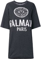 Thumbnail for your product : Balmain logo print T-shirt