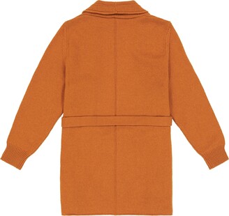 The Row Kids Huey belted cashmere cardigan