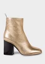 Thumbnail for your product : Paul Smith Women's Gold Leather 'Egan' Boots