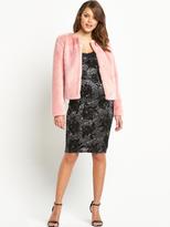 Thumbnail for your product : Lipsy Michelle Keegan Sugar Faux Fur Jacket